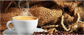 Tablou - O ceașcă de cafea (120x50 cm)