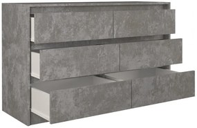 Arosa K120 2X3, comoda, beton