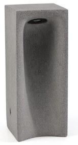 Stalp LED iluminat exterior IP55 GROT 3000K H-40cm gri