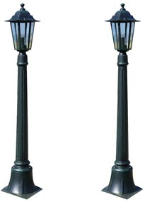 Lampi de gradina Preston, 2 buc., 105 cm