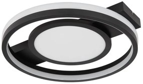 Plafoniera LED RGB cu telecomanda design modern Gisell