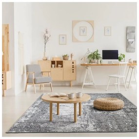 Covor Beenom cu model abstract gri-bej 1008-155 Selectează mărime: 080 X 250