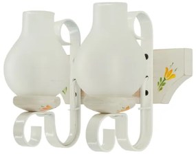 Brilagi - Aplica de perete QUEEN 2xE14/40W/230V fag/crem