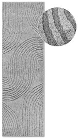 Covor tip traversă gri 80x240 cm Pigment Light Grey – Elle Decoration