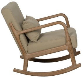 Fotoliu bej balansoar Weave – Ixia