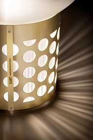 Veioza design Glam Retro realizata manual Atmosfera Medium Gold