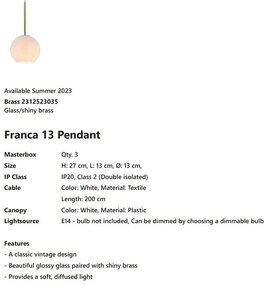 Pendul elegant design minimalist Franca
