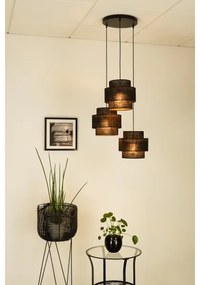 Lustră pe cablu Brilagi SPACE YUTE 3xE27/15W/230V negru