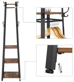 Cuier haine Vintage maro rustic