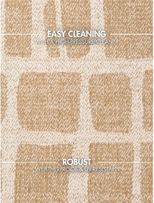 Covor pentru exterior și interior crem/în culoare naturală 120x170 cm Haringey Ruskin – Ted Baker