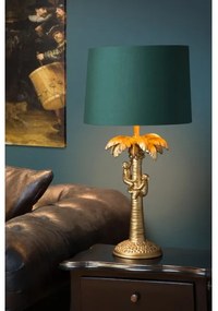 Lucide 10505/81/02 - Lampă de masă COCONUT 1xE27/60W/230V auriu/verde