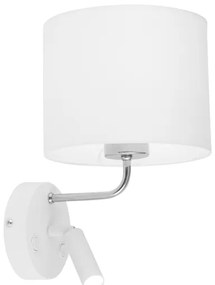 LED lampă flexibilă RICHI 1xE27/15W/230V + LED/3W/230V albă