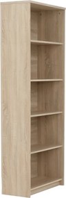 Dulap biblioraft, stejar sonoma, JOHAN 2 NEW 04