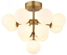 Lustra moderna 13 becuri G9 GRAPPY 56143-13GD Globo