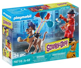 SCOOBY-DOO! AVENTURI CU FANTOMA CLOVN - PLAYMOBIL (70710)