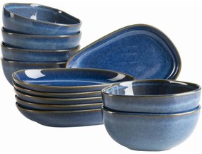 Mäser Set de servire din 12 piese Cordelia RoyalBlue