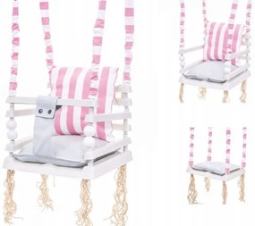 Leagăn pentru copii Pink/White