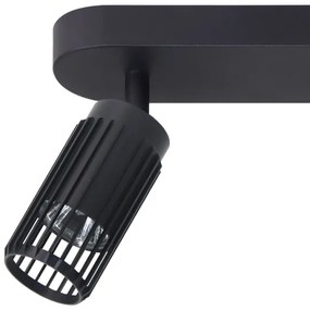 Spot VERTICAL 2xGU10/8W/230V negru