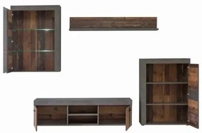 Set Living Garage Gri Si Vintage, 288.8 Cm