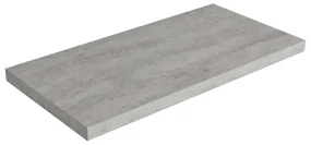 Blat pentru lavoar Rune Ottar 80 cm finisaj gri beton