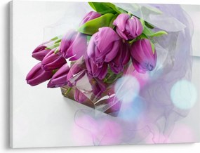 Tablou - buchet de lalele (70x50 cm)