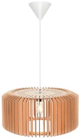 Pendul design modern Asti 50 alb, natur