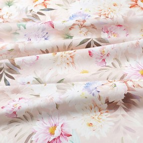 Goldea napron de masă 100% bumbac deluxe - flori sălbatice 35x140 cm