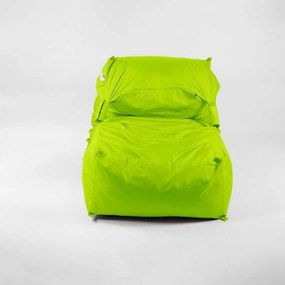 Fotoliu Yoga XL, Material impermeabil - Verde neon