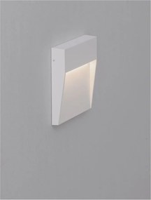 Aplica alba LED pentru exterior protectie IP54 FEM