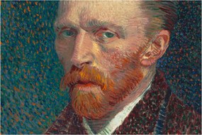 Tablou -  Vincent van Gogh, Self-Portrait, reproducere (90x60 cm)