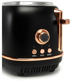 Prăjitor de pâine negru Heritage - Haden