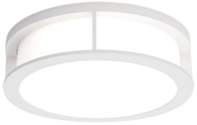 Plafoniera de exterior, protectie IP44, Henry alba