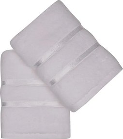 Set 2 prosoape din bumbac Foutastic Dolce, 50 x 90 cm, alb