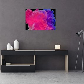 Tablou pe sticlă cu abstracție (70x50 cm)