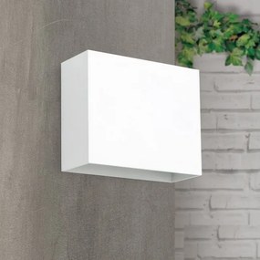 Aplica LED de perete exterior, lumina ambientala, protectie IP65, AKZENT alb