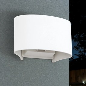 Aplica LED de exterior design modern ambiental IP54 GRETA alba