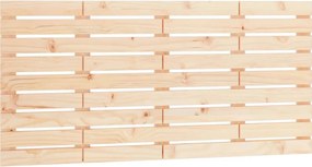 vidaXL Tăblie de pat pentru perete, 141x3x63 cm, lemn masiv de pin
