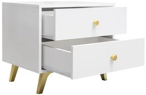 Noptieră Astradon (Alb + auriu) . 1104500