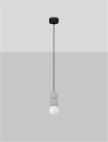 Pendul design decorativ ZERO gri/opal