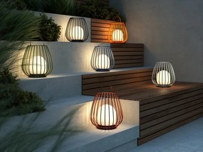 Lampa LED portabila pentru exterior solara cu baterii Jim To-Go galben