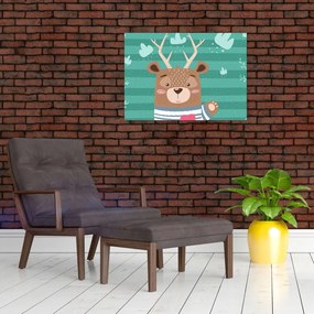 Tablou - Cerbul mic (70x50 cm)