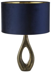 Veioza/Lampa de masa design decorativ Bucklow, navy