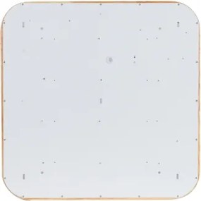 Brilagi - Corp de iluminat LED dimabil WOODLINE SQUARE LED/48W/230V, stejar 40x40 cm + telecomandă