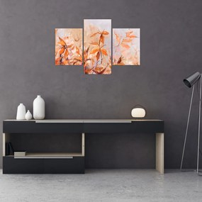 Tablou - Flori pictate (90x60 cm)