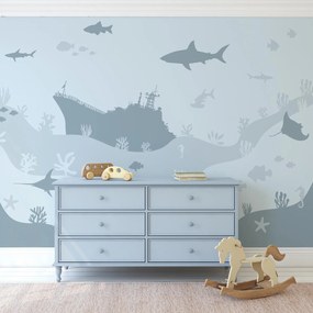 Fototapet - Sea World, albastru (147x102 cm)