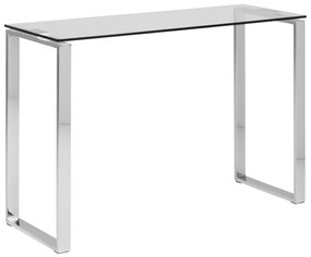 Masă tip consolă cu blat din sticlă Actona Katrine