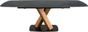Masa extensibila deosebita design LUX Marble 160-240x100cm