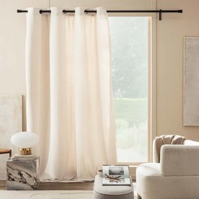 Draperie crem din material bouclé 140x260 cm Winona – douceur d'intérieur