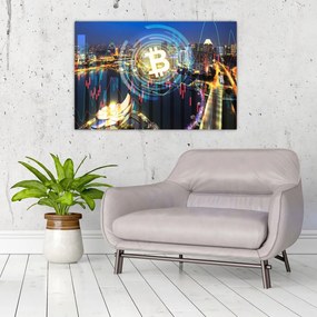 Tablou - Orașul investițiilor (90x60 cm)