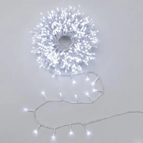 Aigostar - Ghirlandă LED de exterior pentru Crăciun, 1500 LED / 8 funcții, 78 m, IP44, lumină albă rece
